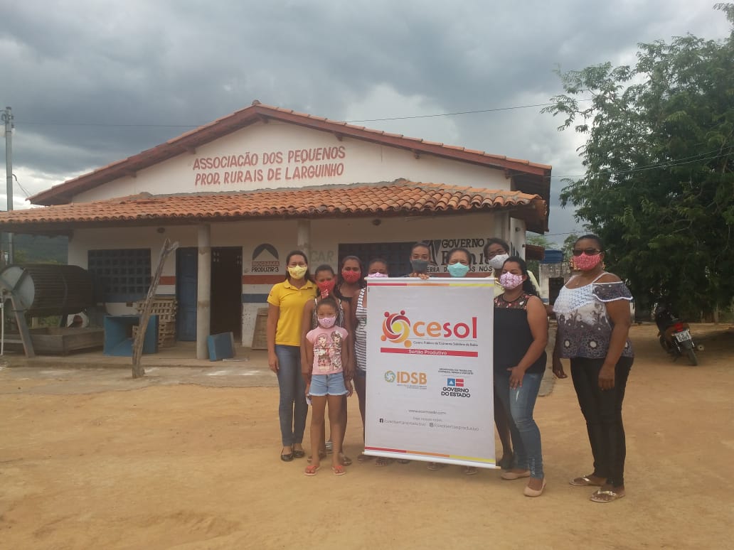 Reunio com o Empreendimento Mulheres de Raz para tratar sobre identidade visual dos produtos 