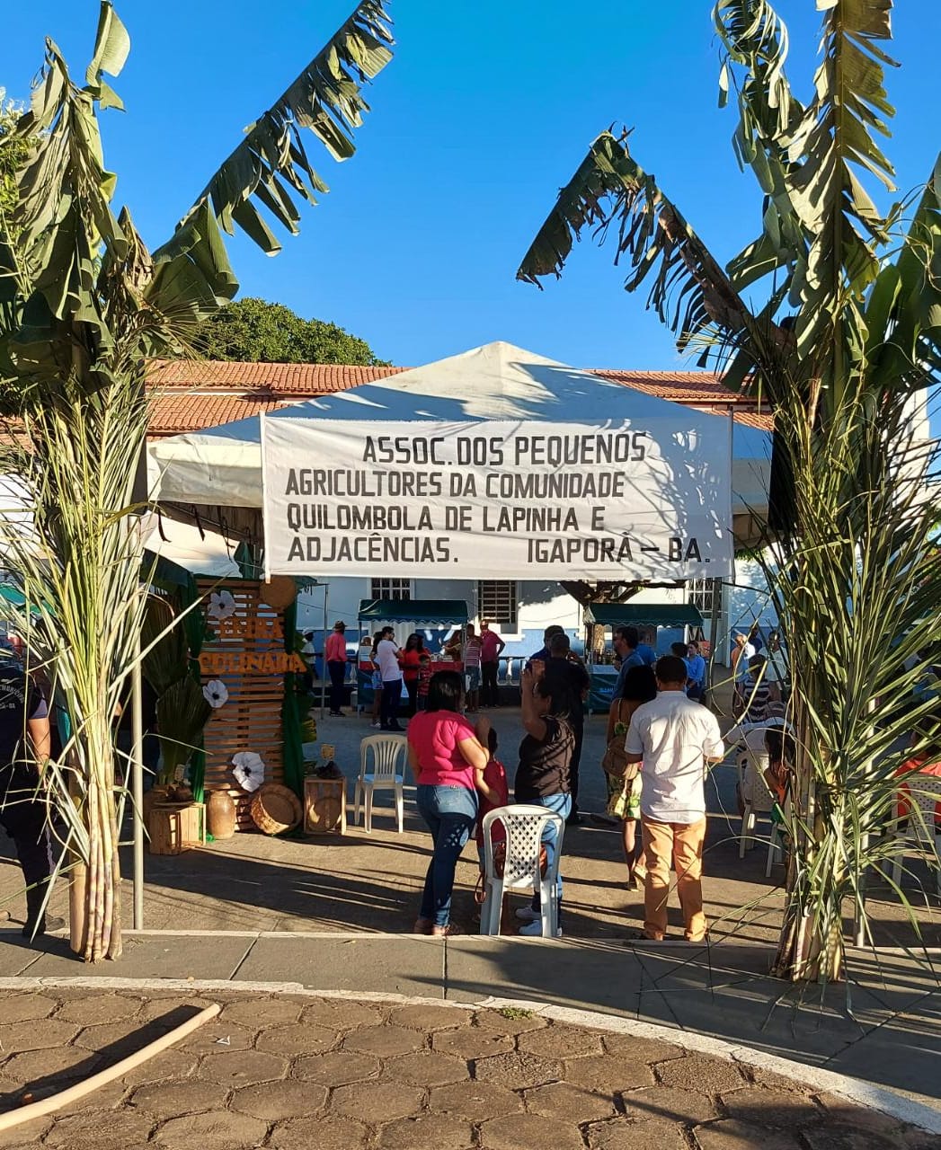 Primeira edio da Feira de Culinria Delcias do Quilombo em Igapor 