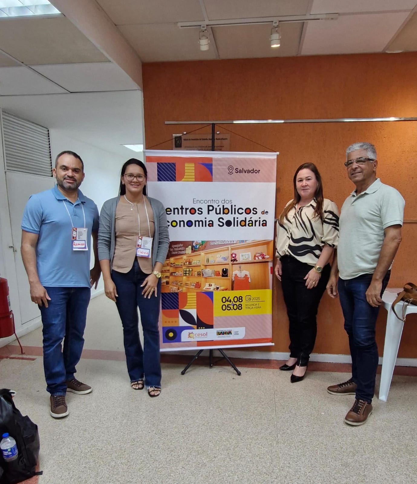 Cesol Serto Produtivo participa de Encontro dos Centros Pblicos de Economia Solidria em Salvador/BA