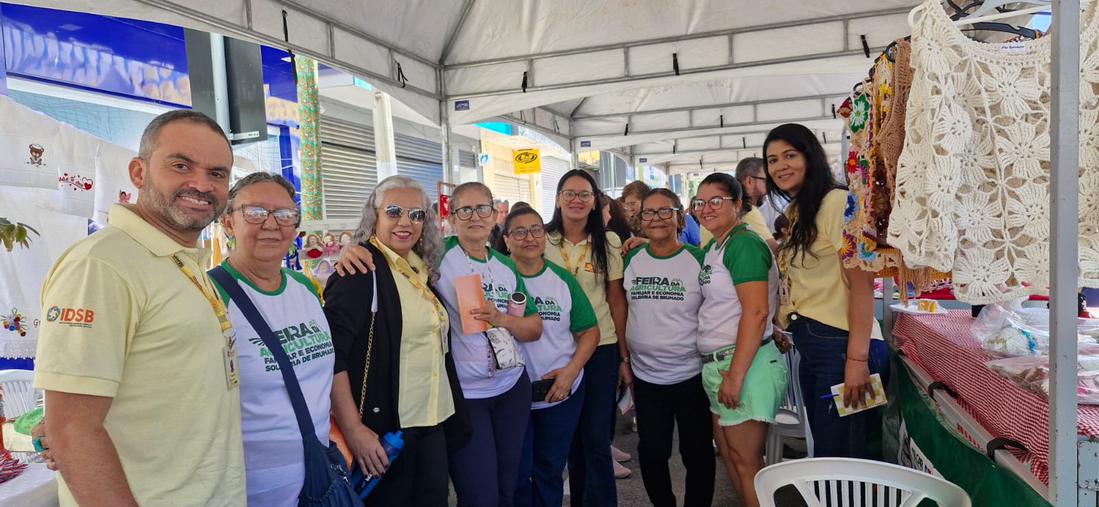 Cesol Serto Produtivo prestigia Feira de Agricultura Familiar e Economia Solidria em Brumado.