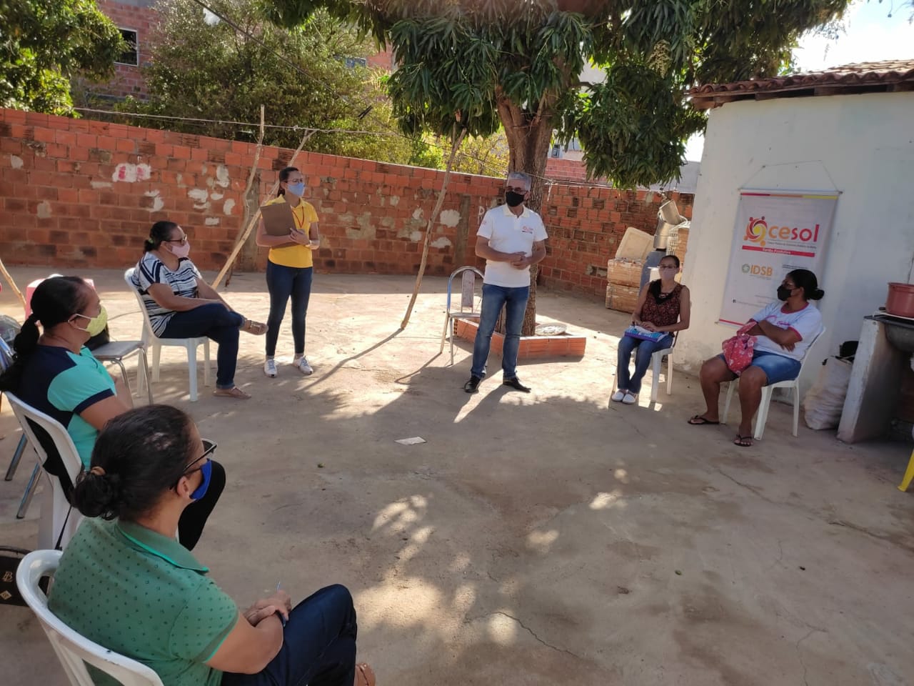 Visita aos Empreendimentos de Economia Popular Solidária de Palmas de Monte Alto 