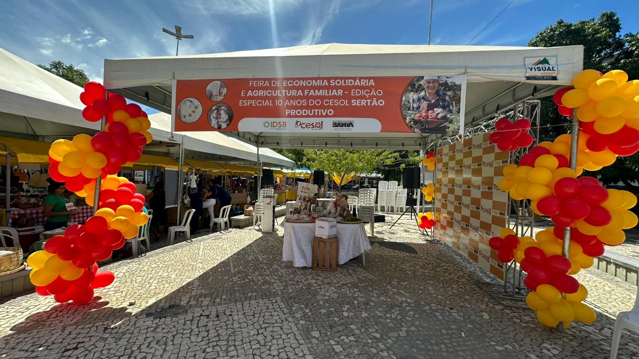 Feira da Economia Solidria e Agricultura Familiar em Guanambi 