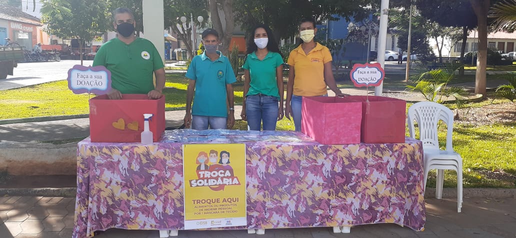 Campanha Troca Solidária, no primeiro semestre de 2020